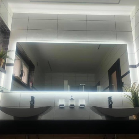 Designové LED osvětlení koupelny